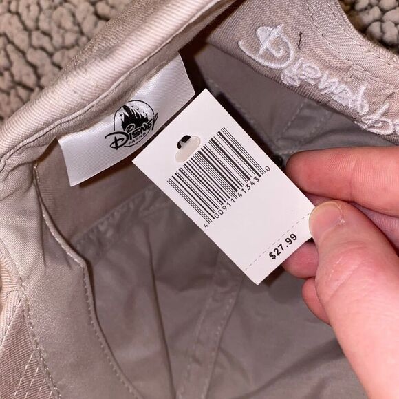 Disney Parks Unisex Beige Tan Pluto Dog Baseball Cap NWT - Picture 5 of 6